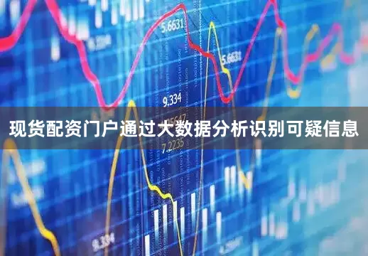 现货配资门户通过大数据分析识别可疑信息