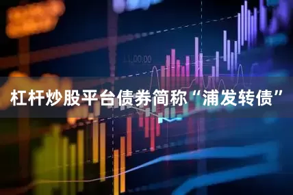 杠杆炒股平台债券简称“浦发转债”